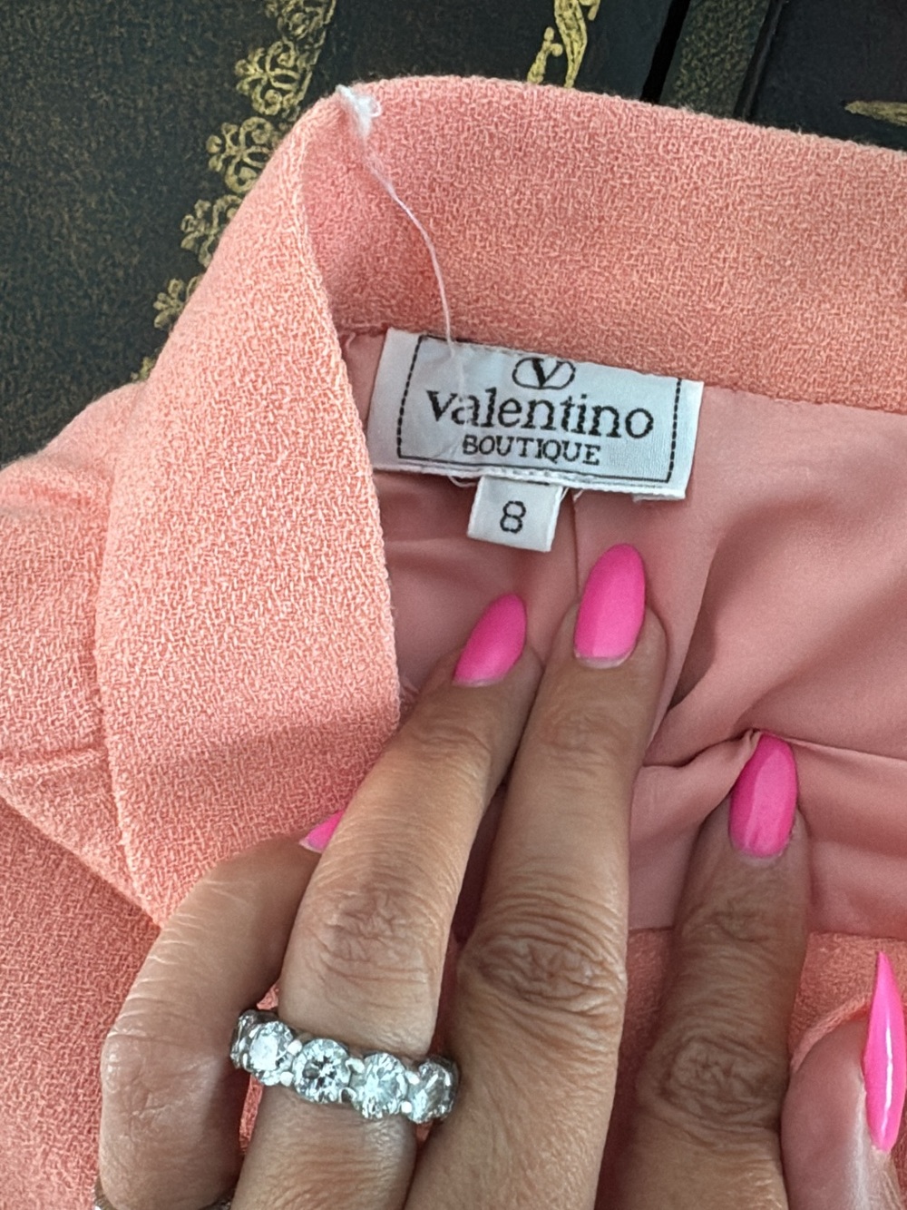 Valentino Boutique Peach skirt